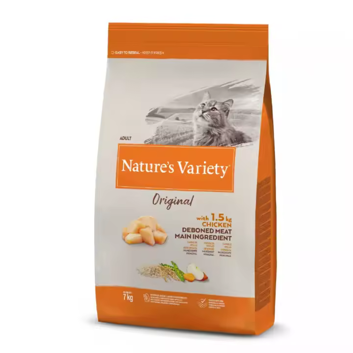 Natures Variety Variety Variety Variety Variety Variety Variety Original Pollo para Gatos - Comida Seca para Gatos con Proteínas de Alta Calidad y Vitaminas - 1