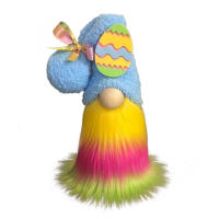 Adorno Decorativo De Pascua En Miniatura Nahuelhut Doll Gnome Con Conejo Ideal Para Decoración De Escritorio Pack De 1 - details 1