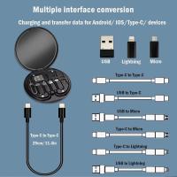 Kit de Cables USB Tipo C de 60 W con Adaptadores USB - Almacenamiento Incluido - details 2
