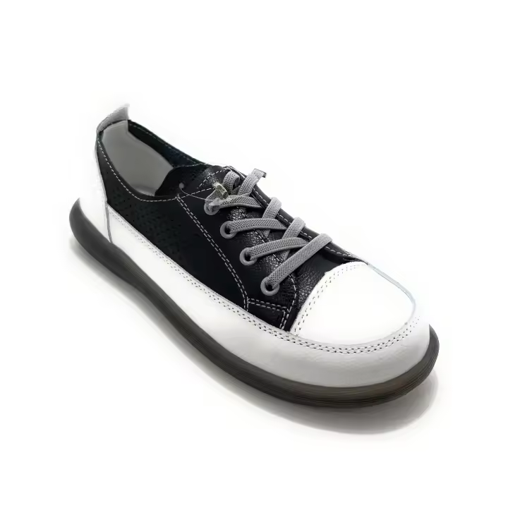 ZAPATO SPORTS PIEL PICADO ELASTICO COMOD - 1