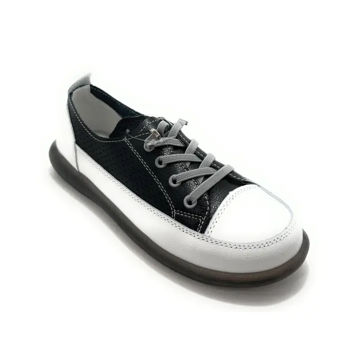 ZAPATO SPORTS PIEL PICADO ELASTICO COMOD - 1