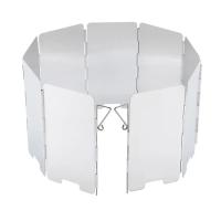 Escudo Antiviento Para Estufa De Gas Plegable De Aluminio Para Camping Y Cocina Al Aire Libre Con 9 Platos Resistente Al Viento - details 5