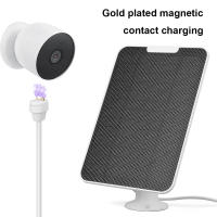 Cargador De Panel Solar 10W 5V Para Cámara De Seguridad Google Nest Cam Con Montaje En Pared Ajustable Y Resistente Al Agua IP65 - details 2