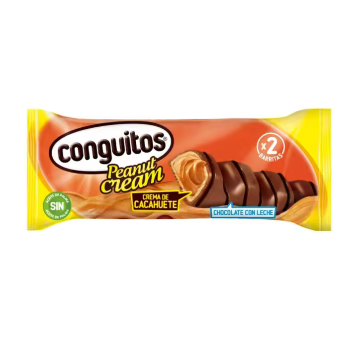 CONGUITOS BARRITA PEANUT CREAM DUO 46G - 1