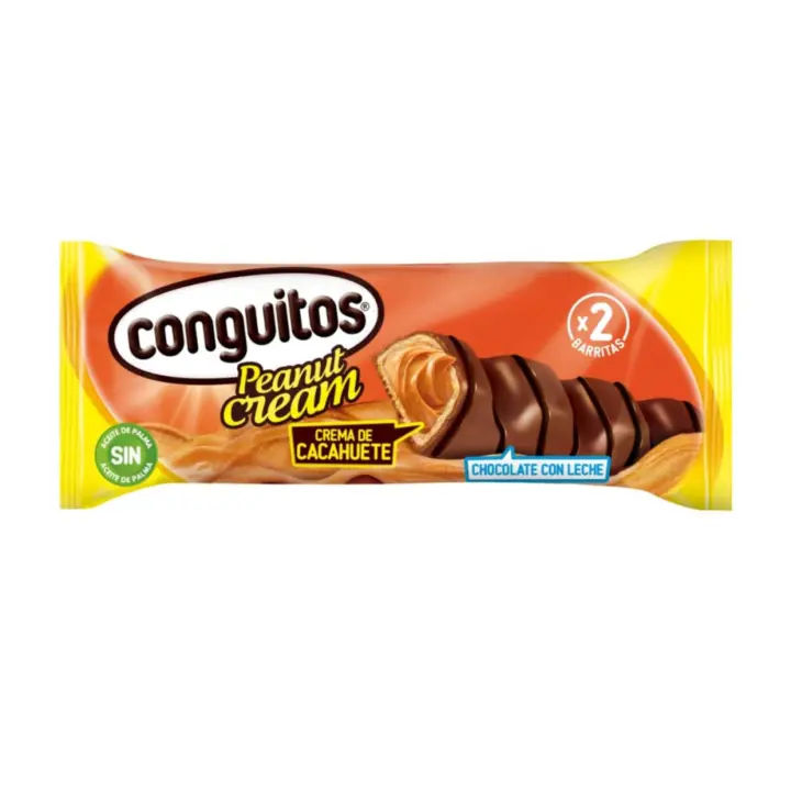 CONGUITOS BARRITA PEANUT CREAM DUO 46G - 1