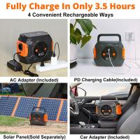 Flashfish A301 Generador de energía portátil 320W 292Wh 80000mAh Estación de Energía Portátil Generador Solar Batería de Reserva Fuente de alimentación para Outdoor Viajes al Aire Libre Camping, Viajes Hogar - details 9