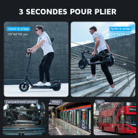 Patinete Eléctricos iScooter i9S 500W 10" 48V 10Ah Batería Máxima Alcance 30 Km Potente para Adultos - details 2