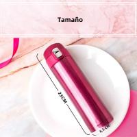 Termo De Acero Inoxidable 500ML Con Cubierta Saltarina Para Café Té Leche Botella Térmica Portátil De Gran Capacidad Con Aislamiento Térmico De 12-24 Horas - details 11