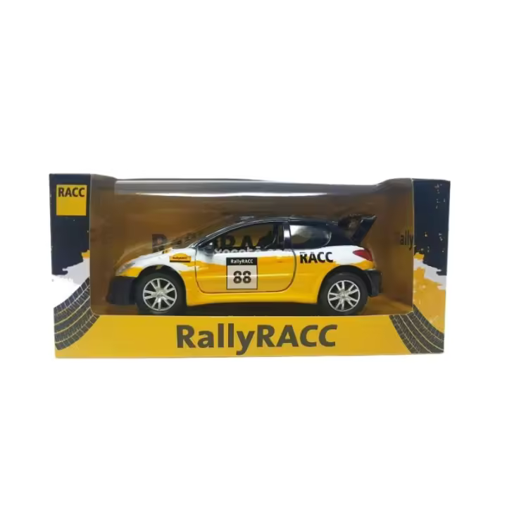 XOCOTŌ® Coche Rally RACC Metálico - Maqueta de vehíclo en miniatura, metálico, puertas abatibles - Escala 1:35 - xocoto - 1