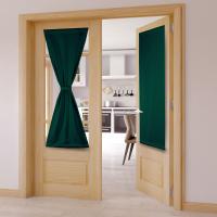 Cortina De Puerta Térmica Aislada 1PC Para Entrada Ventana Dormitorio Sala De Estar Decoración Del Hogar 100% Poliéster Moderno - details 9