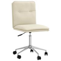 vidaXL Silla de comedor de cuero sintético rojo tinto en color Rojo vino tinto/Crema/Blanco y más | cómodas modernas ergonómicas para comedor cocina salón hogar - details 1