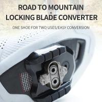 Adaptador de pedal de bloqueo de Bicicleta Carretera Convertir Pedal Spd Cubierta de Zapato de Doble uso - details 1