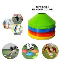 10pcs/20pcs Discos De Entrenamiento De Fútbol Y Baloncesto Resistente Al Desgaste Marcadores De Cono Para Deportes Al Aire Libre - details 5