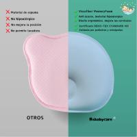BSBABYCARE® Almohada para Bebés para Prevenir y Tratar Plagiocefalia - Viscofiber Memory - Anti ácaros - Seguridad Bebé - details 2