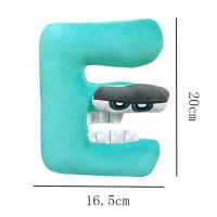Alfabeto De Peluche Kawaii Con 26 Letras Inglesas Muñecos Anime Juguetes Educativos Para Niños Montessori Relleno De Algodón PP - details 5