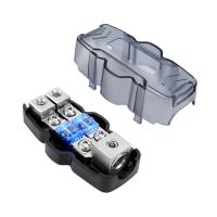 Bloque De Distribución Fusible 1 En 2 Salidas 2x 4/8 60A 80A 100A Portátil Accesorios Para Coches RVs Yate Barco Material Plástico - details 7