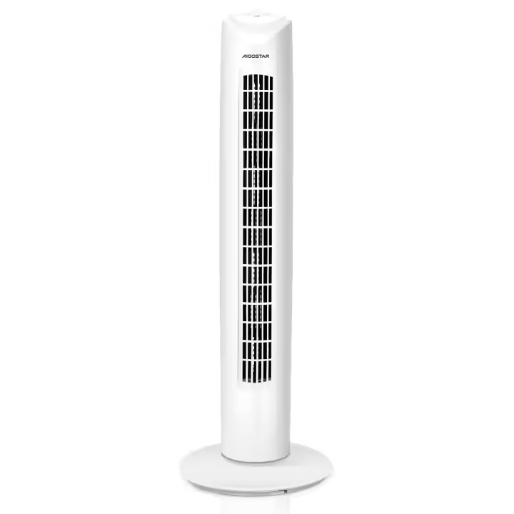 Ventilador de Torre Silencioso, 3 Velocidades, Oscilación de 85º, 45W - 1