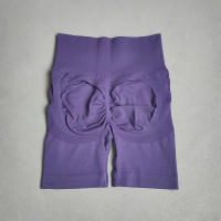 Shorts De Yoga Para Mujer Fitness Running Ciclismo Leggings Deportivas Transpirables Cintura Alta Sin Costuras Verano Ejercicio Gimnasio - details 3