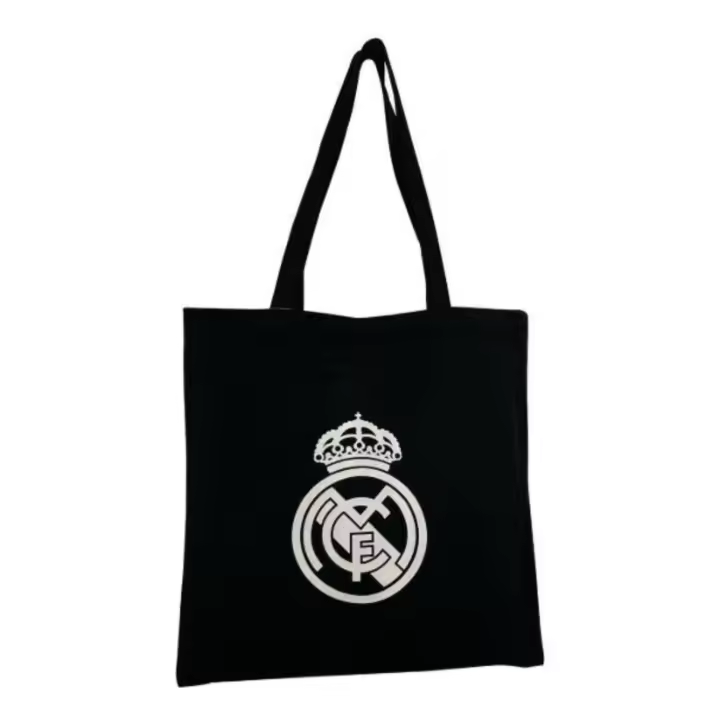 Real Madrid  Regalo Día de la Madre Tote Bag Black, Producto Original del Real Madrid C.F. - 1