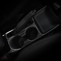 Cubierta De Decoración Para Vaso De Agua De Coche Adorno De Panel De Freno De Mano En Acero Inoxidable Para Nissan Kicks 2017-2021 LHD Accesorios De Interior - details 2