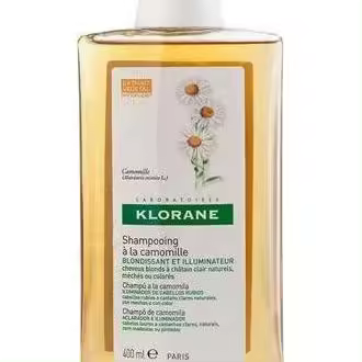 Klorane Champú Reflejos Dorados Al Extracto De Camomila, 400 Ml - 1