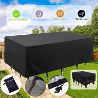 Furniture cover outdoor garden sofa chair cover sunscreen dustproof dust cover - details 0