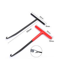 Herramienta De Reparación Para Eliminación De Resorte De Escape De Motocicleta Mango T-Forma Con Hook Instalador De Resorte De Tubo De Escape - details 3