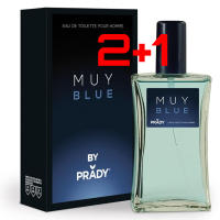 2+1 Gratis MUY BLUE Eau de Toilette para hombre 90ml Prady Fragancia inspirada en otros perfumes Pour Homme Colonia - details 0