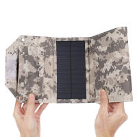 Cargador De Batería Solar Plegable De 100W Panel Solar Plegable 6-Fold USB 5V Bolsa Solar Para Teléfono Camping Emergencia - details 12