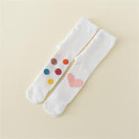 Medias De Bebé Para Niñas 0-2Años Algodón Casual Puntos Medias De Invierno Para Niñas Recién Nacidas Moda Infantil - details 2