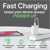 ZIRIZON - Cargador Rápido, USB C - Certificado MFi - Cargador rápido  con Cable 6FT C a Lightning Adaptador de Cargador de Tipo C para iPhone 14/14 Plus/14 Pro/14 Pro Max/13/12/11/SE/iPad Pro - details 3