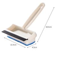 Cepillo De Limpieza Multifuncional Doble Cara Para Vidrio Y Espejo Cepillo De Limpieza Para Baño Escobilla De Doble Lado Para Limpieza De Azulejos Y Espejos - details 0