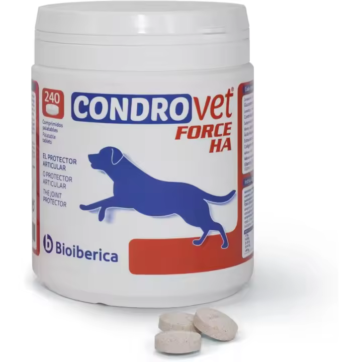 BIOIBERICA - Condrovet Force Ha - Alimento complementario para proteger las articulaciones de perros - 1