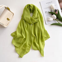 Pañuelo De Mujer IROJEFF De Seda Poliéster 2025 Hijab De Lino Premium Maxi Wrap Estilo Elegante Color Sólido Protección Solar - details 62