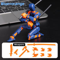 Robot Shapeshift Múltiples Articulaciones 3D Imprimido Muñeco Insignia Juguetes Figuras De Acción Para Niños Y Adultos Juegos Parent-Child Regalos - details 8