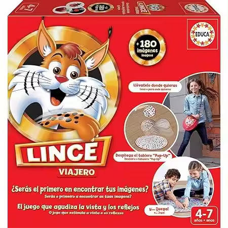 Juego de Mesa Portátil Educa Lince Viajero - 1