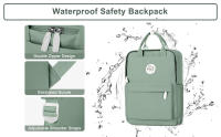 Mochila Escolar Para Niñas Y Adolescentes Hombres Ligera Impermeable Bolsas De Viaje Casual Con Portátil Para Mujeres - details 2