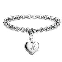 Pulsera De Corazón De Plata De Ley 925 Para Mujer Joyería De Moda Noble Para Fiesta Y Boda Regalo De Vacaciones - details 3