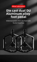 Pedales De Bicicleta De Aluminio Ultraligero Universal Para Ciclismo MTB Con 4 Rodamientos Sellados Calidad Superior Para Carretera Y Montaña - details 0