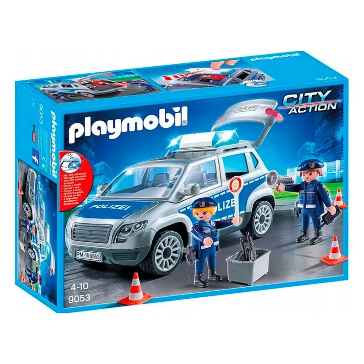 Playmobil Coche Policía Todoterreno con Luz 9053. - 1
