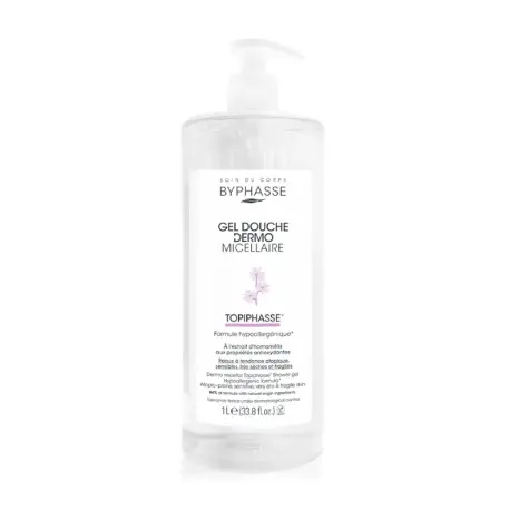 BYPHASSE GEL DUCHA DERMO MICELAR TOPIPHASSE 1L- PIELES CON TENDENCIA ATÓPICA - 1
