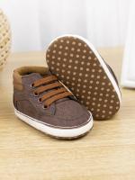 Meckior Zapatos De Bebé Para Todas Las Estaciones Altos Y Duraderos Para Niños Y Niñas Cordones Antideslizantes Primeros Pasos - details 7