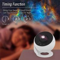 Proyector De Galaxia LED Luz Nocturna Estrellada 360° Giratorio Planetario Lámpara De Ambiente Para Decoración De Habitaciones Regalo Para Niños Y Niñas - details 10