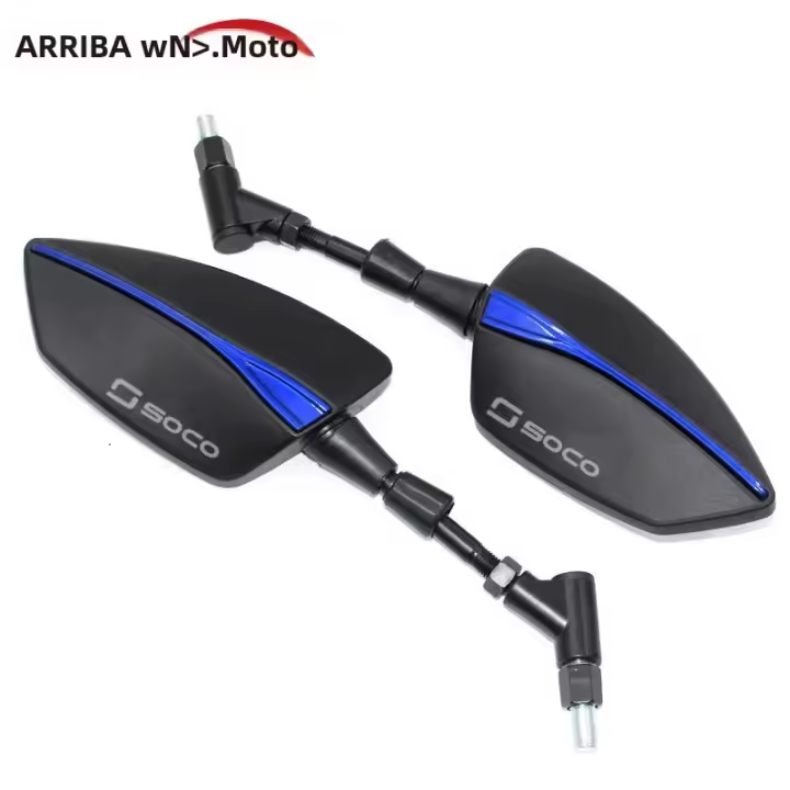 Espejos Lateral De Moto CNC Aluminio Para SUPER SOCO CPX CUX TS TC 50/MAX/WANDERER 2019 2020 2021 Accesorios De Motocicleta - 1