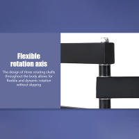 Soporte De Pared Para Monitor De TV De 14-26 Pulgadas Ajustable En Acero Inoxidable Soporte Para Pantalla De LCD Y LED - details 1
