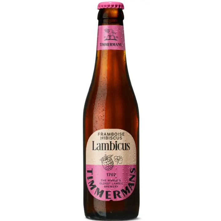 6 uds x Timmermans Frambuesa 25Cl cerveza Belga tipo lambic con frambuesa - 1