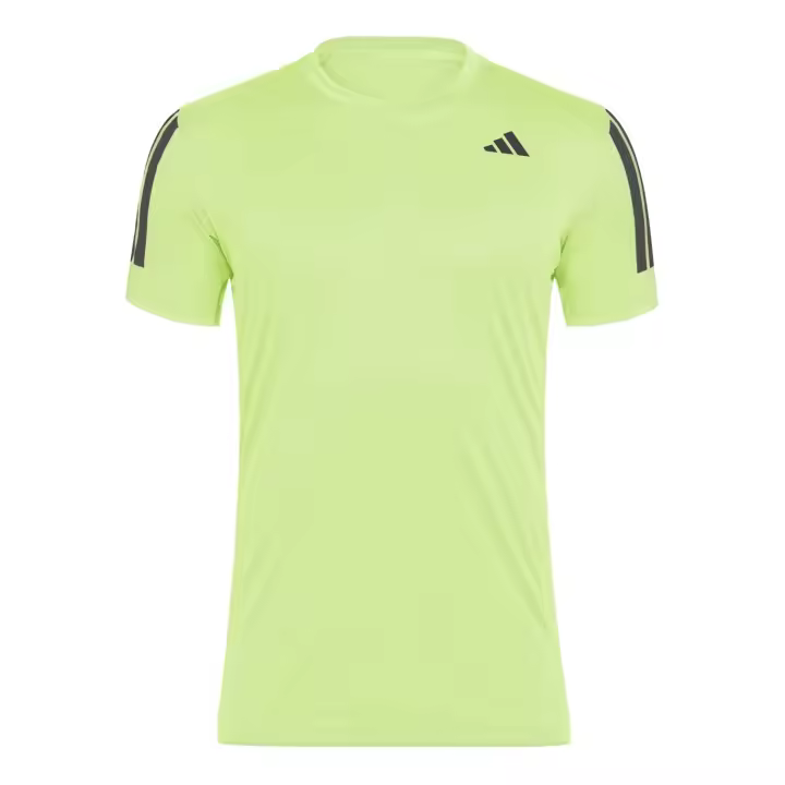 Camiseta Adidas Club 3STR Amarillo Fluor - 1
