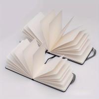 Cuaderno De Dibujo De Viaje Tamaño Medio Estilo Antiguo Cubierta De Cuero Grano Grueso Hojas De Pasta De Madera Para Dibujos Al Acuarela Portátil Para Dibujar Al Aire Libre - details 2