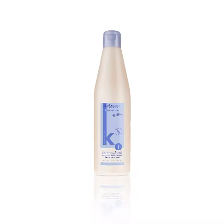 Salerm Cosmetics Keratin Shot Champu 500 Ml - Reparación Capilar - 1