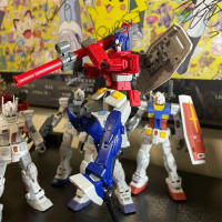 Kit De Modelo 1/144 Rx-78-2 Especial OP Color a Figura De Acción Robot Con Kit De Plástico Para Niños Regalo De Juguete - details 20